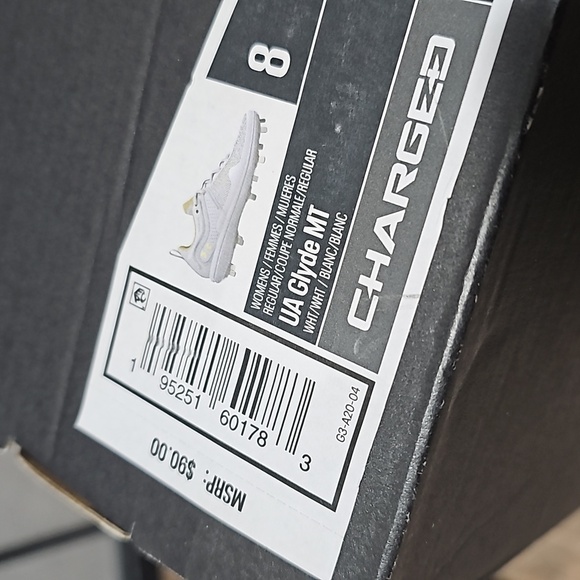 Under Armour UA Glyde MT Metal Low Cleats Size 8 NWB - Picture 11 of 12